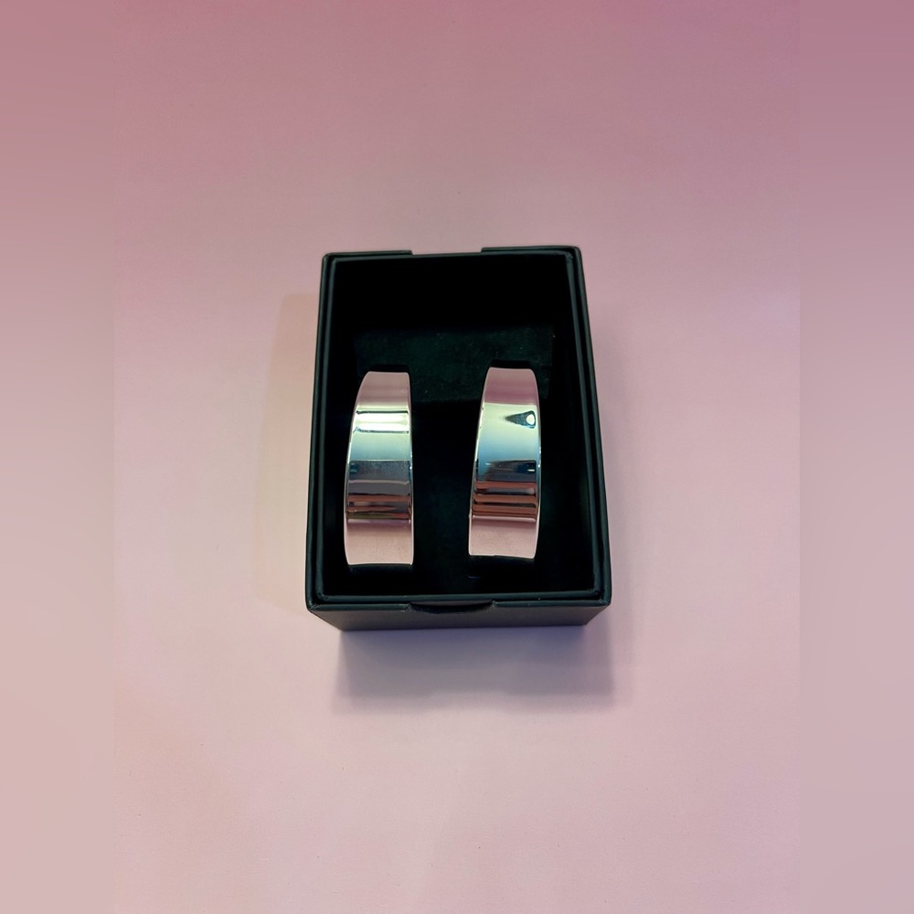 Silver Hoop Earrings